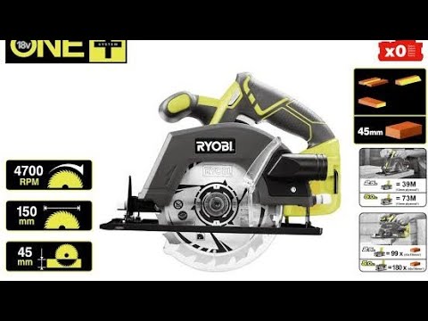 ALL NEW) Ryobi 18v HP Cordless Circular Saw Put To The Test! 