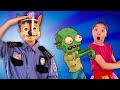 Police Song | I&#39;m So Scared Song👻 + More Nursery Rhymes | Max &amp; Sofi Kinderwood