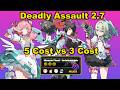 Deadly Assault 2.7 | Miasmic Fiend | Aria, Nangong Yu, Sunna | 5 Cost vs 3 Cost | Zenless Zone Zero