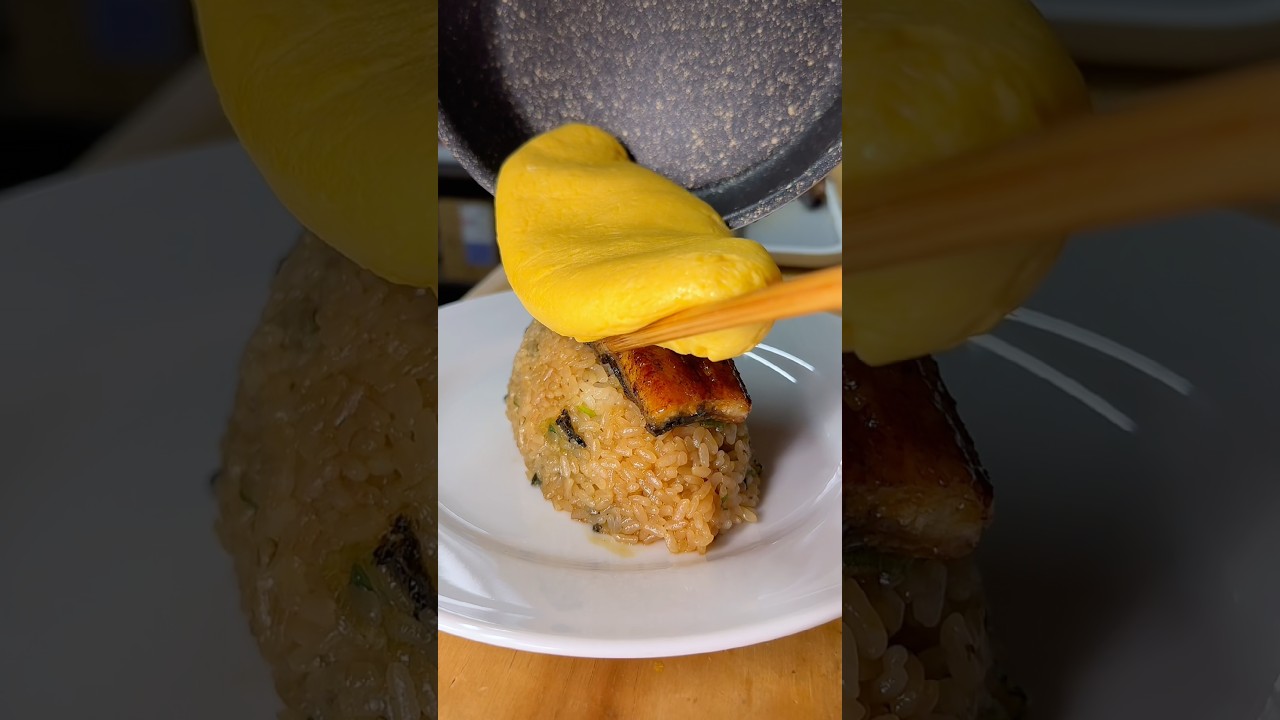 【ふわふわな鰻オムライス】#japanesefood #もぐてれグルメ