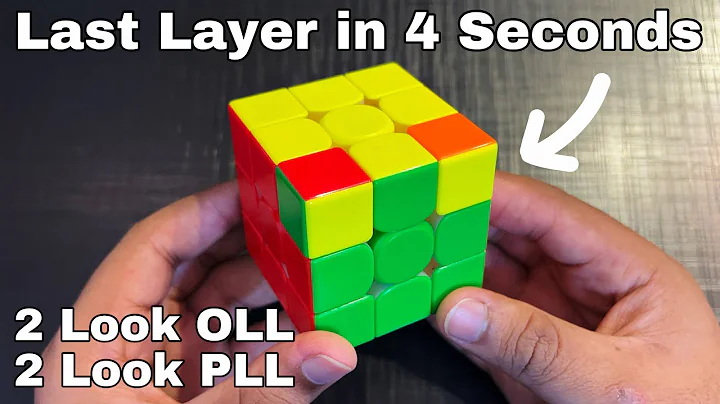How to Solve Last Layer of a Rubik’s Cube “2 Look OLL & 2 Look PLL”