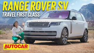 2023 Range Rover SV review  Range Topper | First Drive | Autocar India