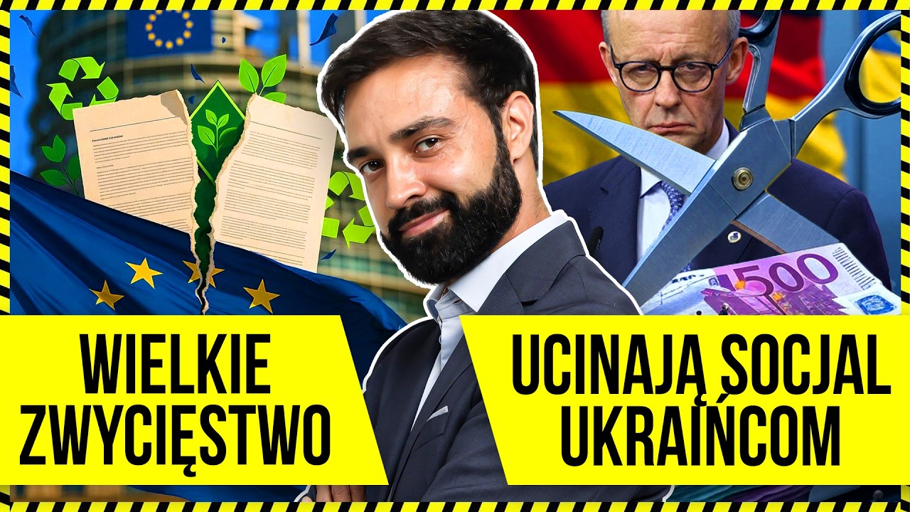 UE KAPITULUJE - JEDNO SZALEŃSTWO MNIEJ! ODTAJNIONO NOWE MAILE - TO KONIEC TRUMPA? NIEMCY TNĄ SOCJAL