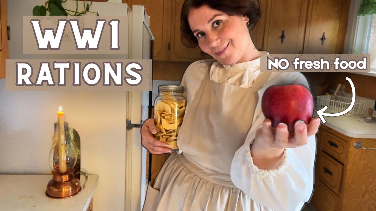 Еда, как во время Первой мировой войны, на один день | Рабочие обеды