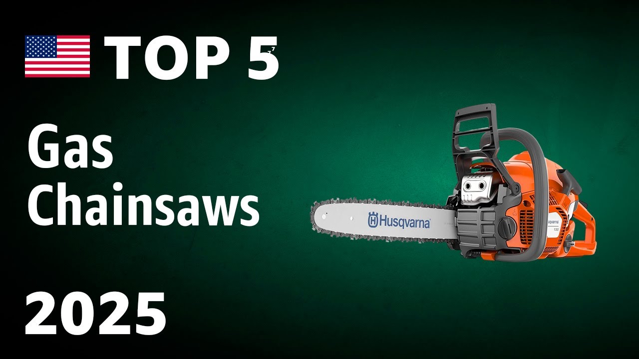 TOP—5. Best Gas Chainsaws 2025 - YouTube