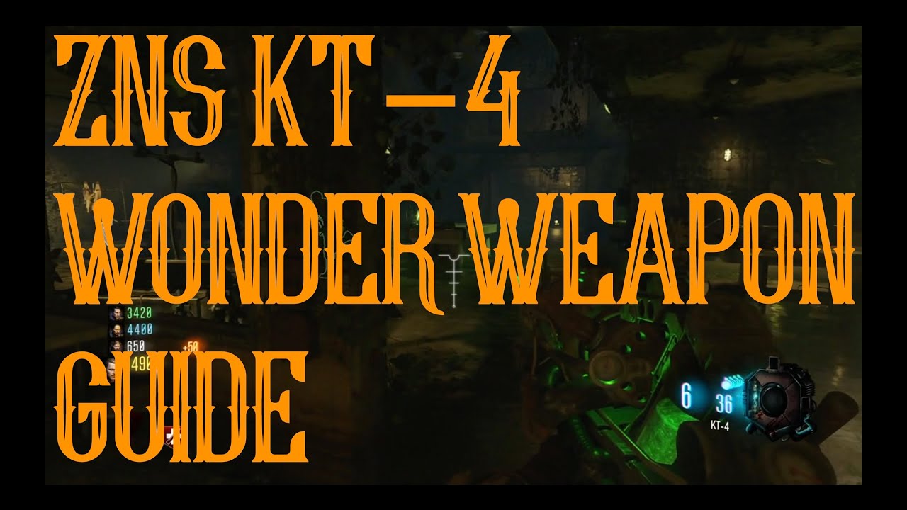 Zetsubou No Shima KT4 Build Guide Wonder Weapon Guide YouTube