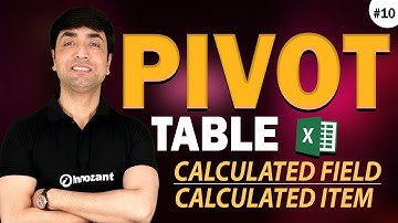 Excel Pivot Table Calculated Fields and Calculated Items | How to add a calculated field to a pivot