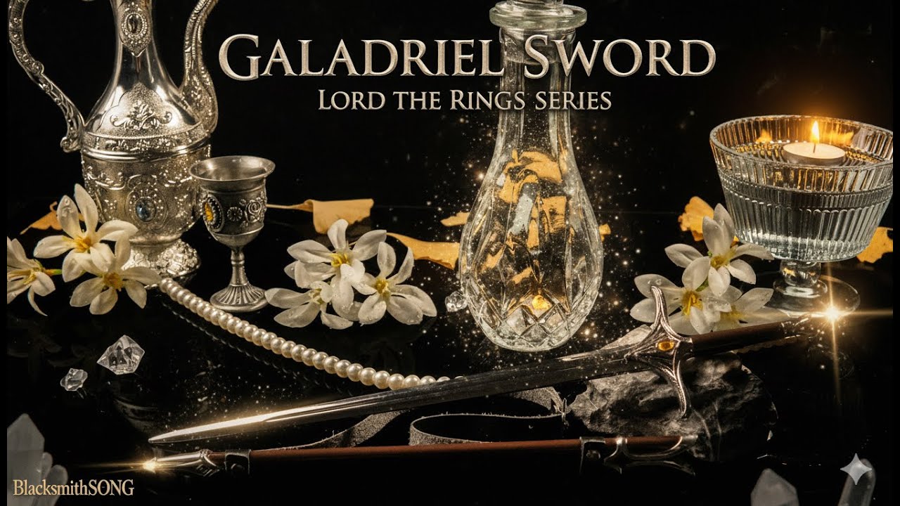 Warrior Galadriel's Weapon ⚔️ Rings of Power Style Elven Sword