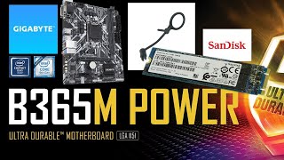How To Install Sandisk M.2 Ssd To A Gigabyte B365M Power Motherboard Using Anchor Plastic Buckle