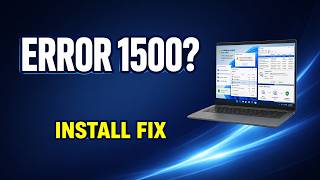 Windows 11 Error 1500? Another Installation Is Already in Progress Fix