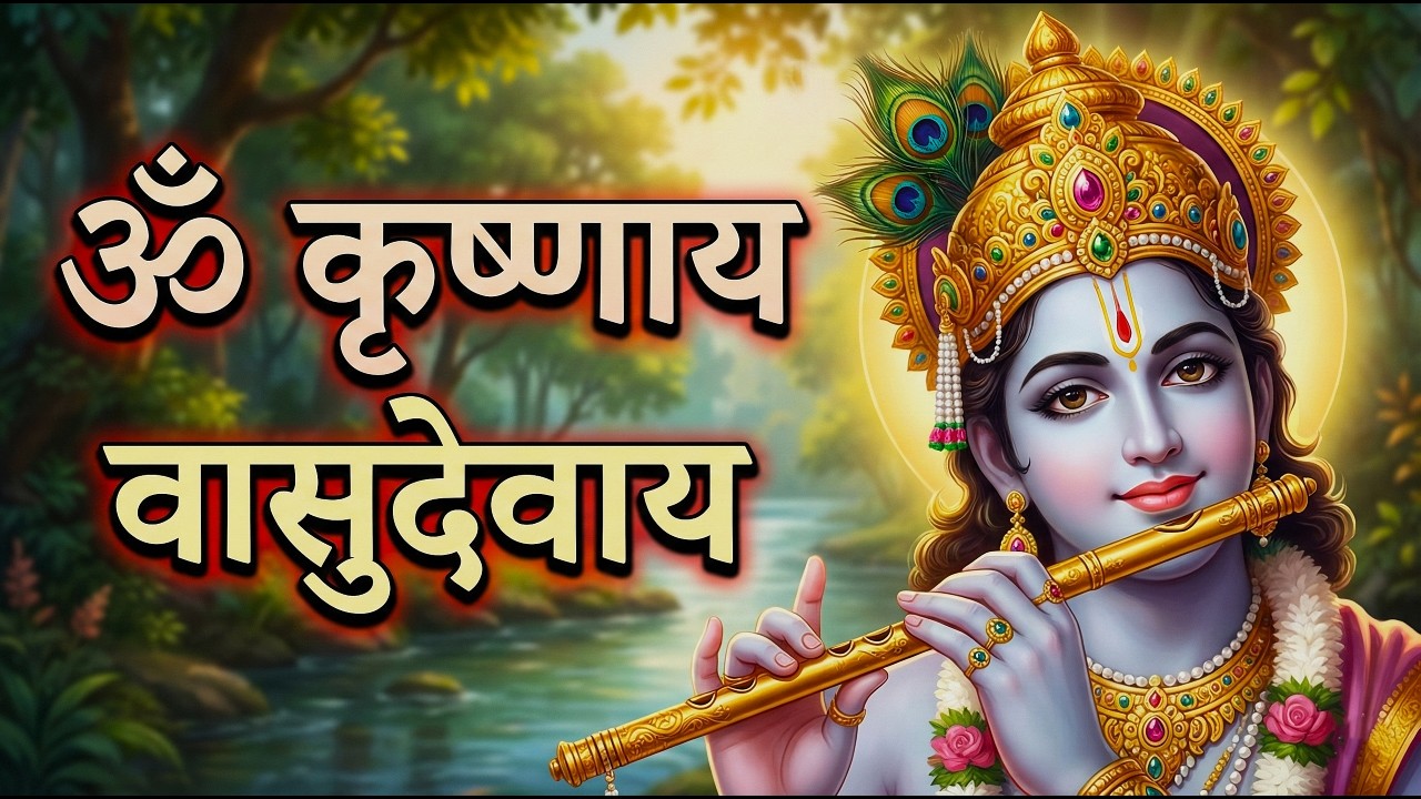 ॐ कृष्णाय वासुदेवाय हरये परमात्मने | Om Krishnaya Vasudevaya | Krishna Bhajan 2025 | Bhakti Song