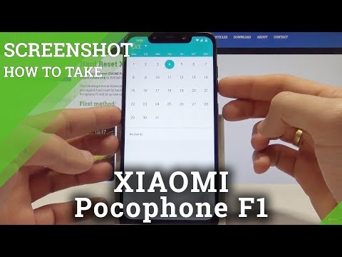 How to Take Screenshot on XIAOMI Pocophone F1 - Capture Screen Methods