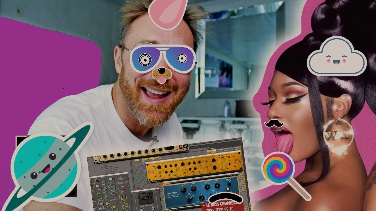 David Guetta Making 'Cardi B - WAP' Bootleg LIVE In The Studio (Again)