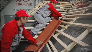 видео Керамическая черепица BRAAS (Браас) по цене производителя Харьков