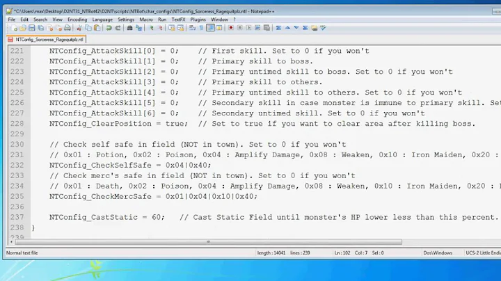 D2 NT Bot Setup Guide Tutorial