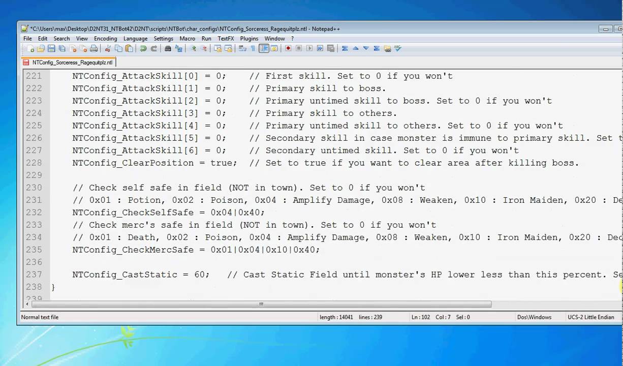 D2 NT Bot Setup Guide Tutorial
