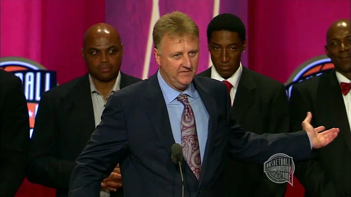 1992 US Olympic "Dream" Team's Basketball Hall of Fame Enshrinement Speech