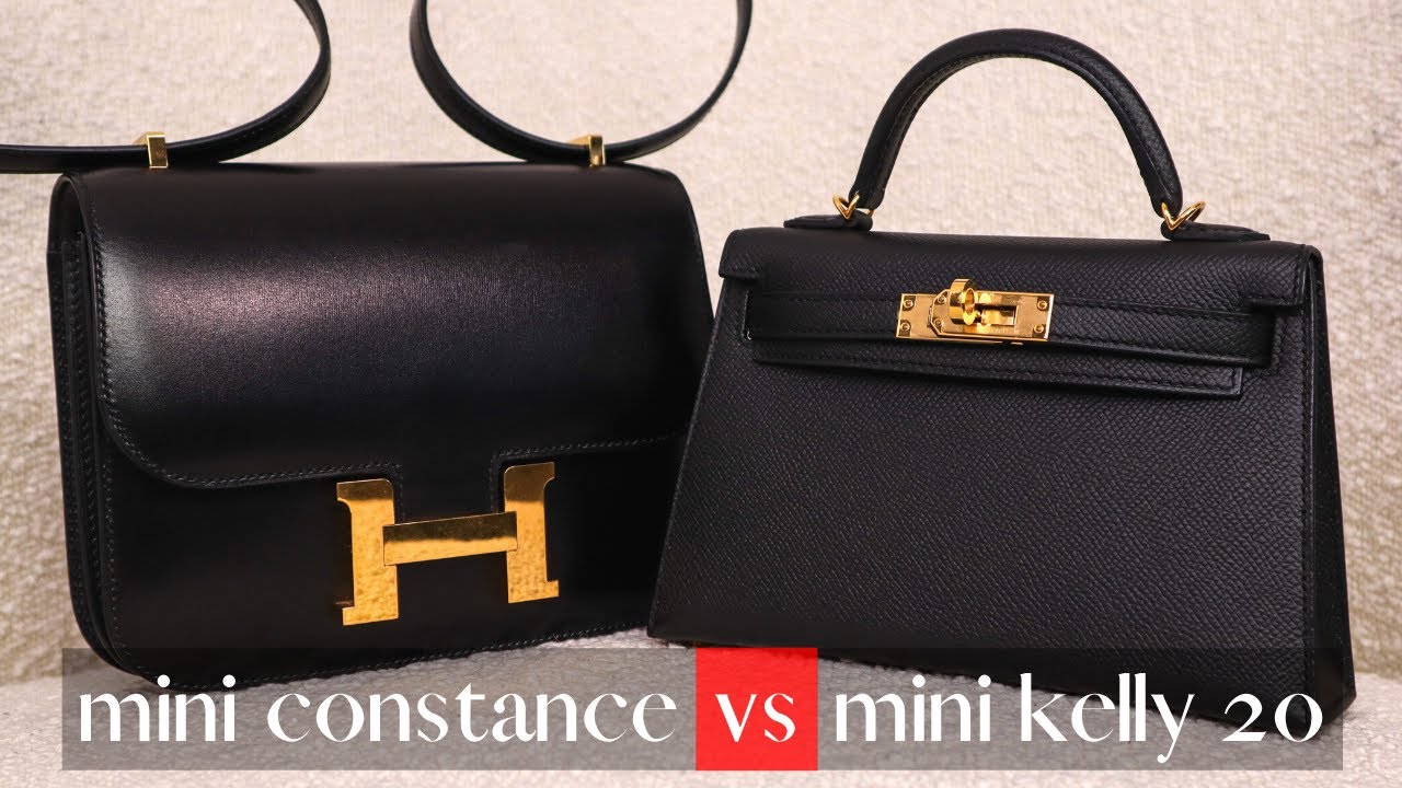 HERMES KELLY MINI II vs KELLY POCHETTE  Which Hermes Kelly to Get!? In  Depth Review and Comparison 