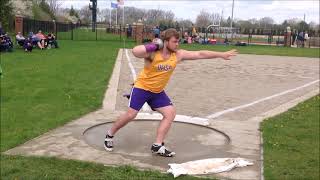 St  Norbert Invite Shot Put 4-27-24