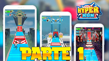 Hyper Run  - Gameplay Part 1 All Levels 1 - 3 Max Level (Android, iOS) #1