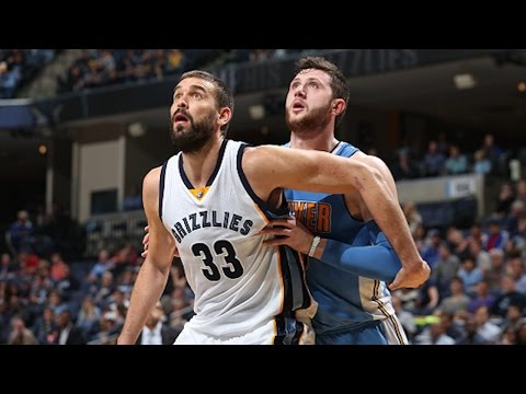 Marc Gasol 19 Pts Highlights Nuggets Vs Grizzlies November 8 2016 2016 17 NBA Season