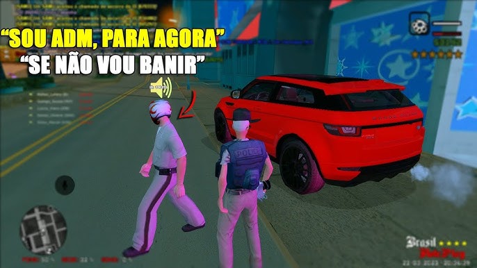 NÃO DA!!! O ADM DO BRASIL ROLEPLAY É MUITO ATRASA LADO - GTA SAMP ANDROID E  PC 