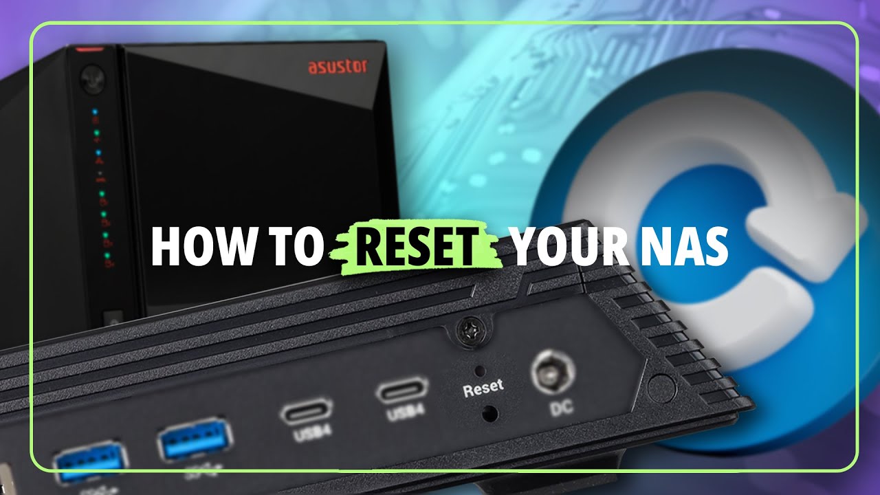 ASUSTOR College FAQs Resetting Settings on your ASUSTOR NAS with the