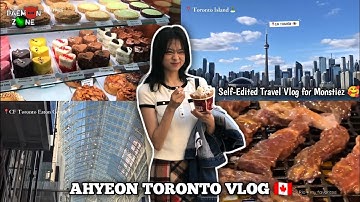 BABYMONSTER Ahyeon Toronto Vlog | Self-Edited Travel Diary for Monstiez