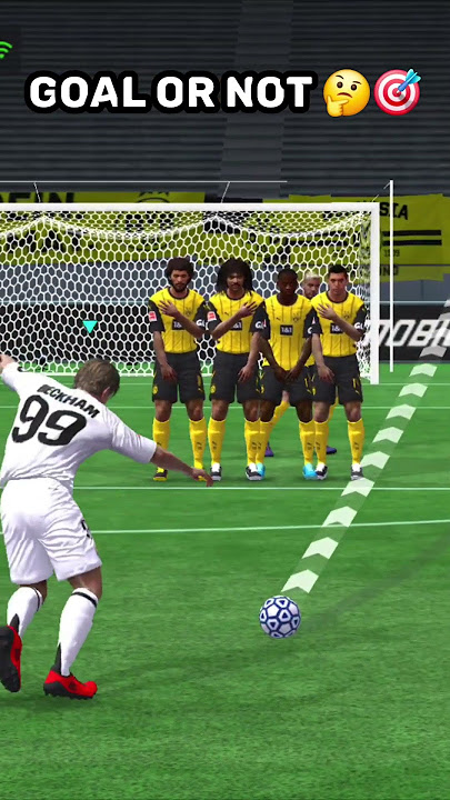 GOAL OR NOT ? 🤔#shorts #fcmobile #fcm #fcm