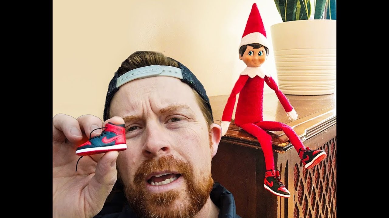 MINI AIR JORDAN - Elf on the Shelf Ideas for parents - YouTube