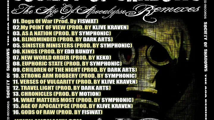 12. Travel Light Ft. Pryme Prolifik (Prod. Dark Arts) SOS - Age Of Apocalypse REMIXES 2012
