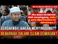 Benarkah berdakwah jangan menyinggung  ust dr muamar maaruf lc ma