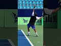 Hitting hard or hardly hitting? 😮‍💨 #Tennis #ITFJuniors #Shorts