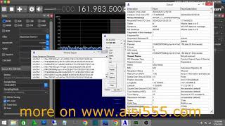 RTL-SDR AIS Decoder with SDR# aismon  and aisdecoder