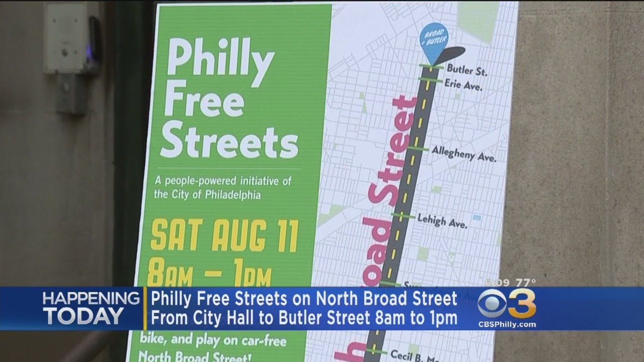 Philly Free Streets Takes Over North Broad Street Saturday