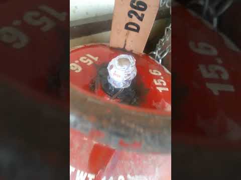 Indane cylinder delivered