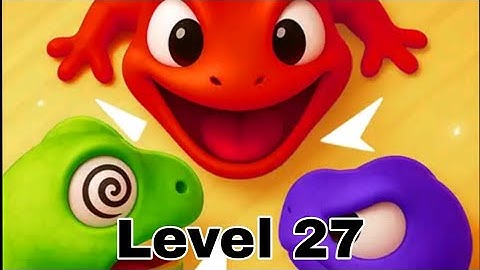 Gecko go level 27 walkthrough and solution 