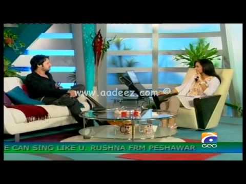 Atif Aslam - Nadia Khan Show Part 5 || www.aadeez....