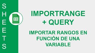 [GOOGLE SHEETS] IMPORTRANGE + QUERY: IMPORT RANGES BASED ON A VARIABLE