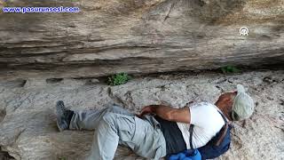 Beşparmak Dağlarında 8 Bin Yıl Öncesine Ait Olduğu Değerlendirilen Yeni Kaya Resimleri Bulundu
