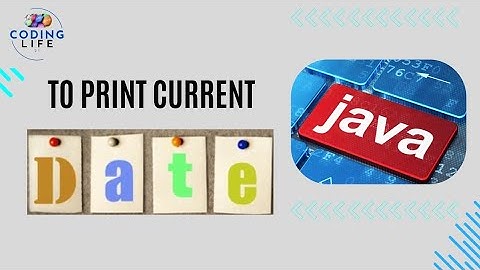 java program to print Current Date | java programming | #java #programming