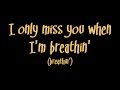 Breathing - Jason Derulo. Lyrics On Screen