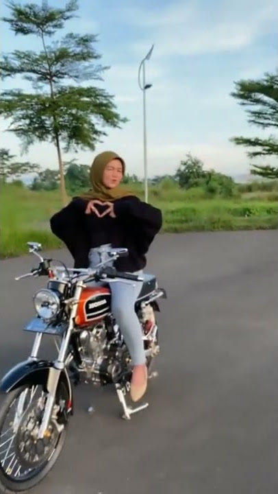 ngonten cb bareng cewek hijab cantik imut #cbambyar