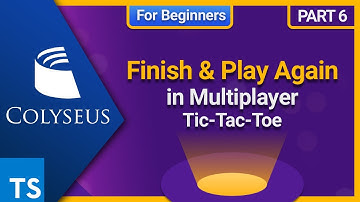 Finish & Play Again for Tic-Tac-Toe in Beginning Multiplayer Game Development using Colyseus