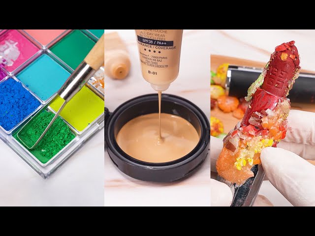 Satisfying Makeup Repair💄 ASMR Luxury Makeup Restoration Cosmetics #210 