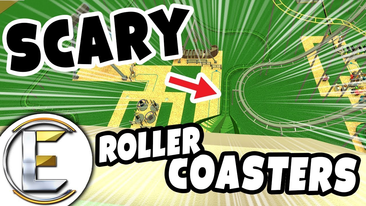 Scary Roller Coasters In Roblox Roblox Theme Park Tycoon 2