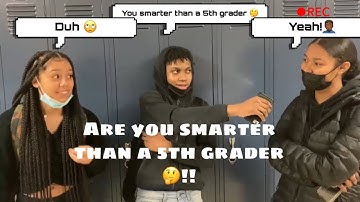 Are You Smarter Than a 5th grader (high school ) edition!!😂 #highschool #public interview