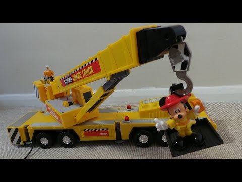 tonka toy crane truck