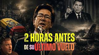 El discurso que firmó su sentencia 2 horas antes del siniestro: Roldós vs. La Miseria Moral
