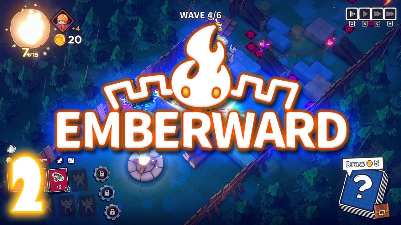Emberward Ep 2: Tower Game is Hard